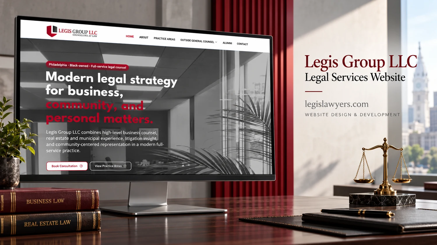 Legis Group LLC — website project cover
