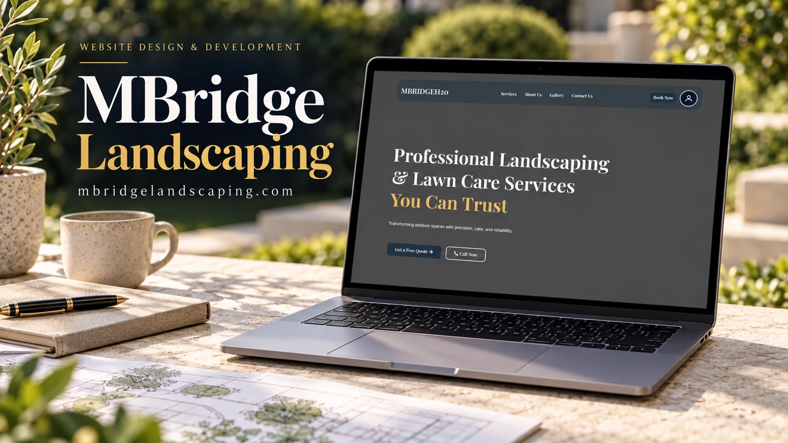 MBRIDGEH20 Landscaping — website project cover