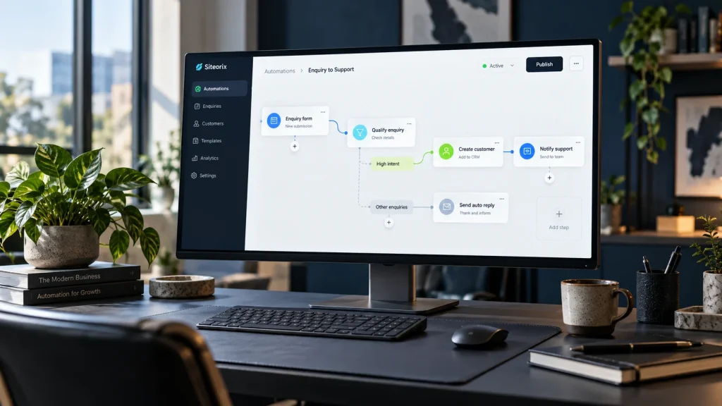 Custom AI Agent Development — Siteorix service